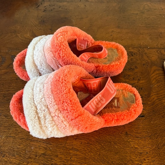 Used sz 6 Fluff Yeah Slide in Lava Flow - Picture 6 of 6